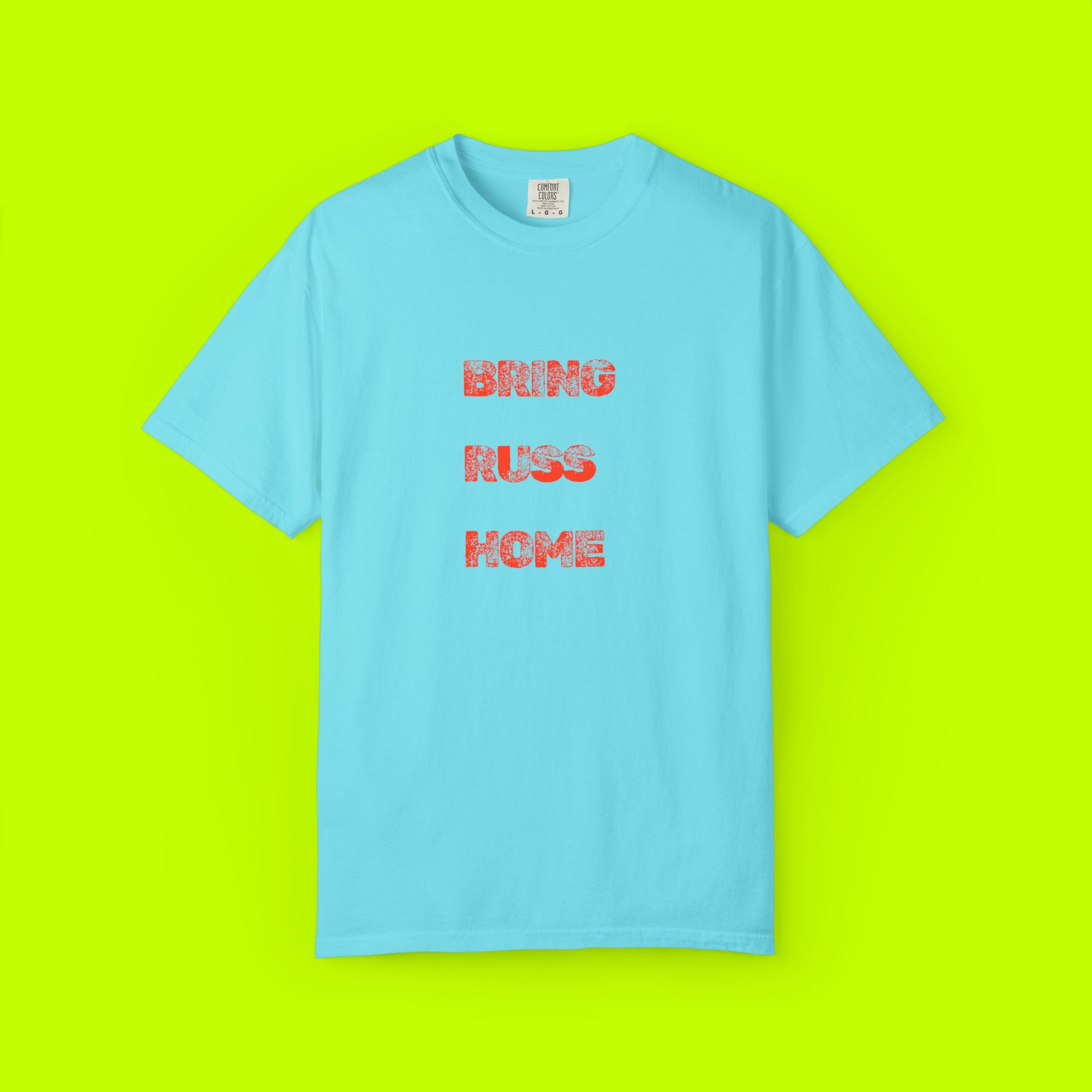 Bring Russ Home T-Shirt, Unisex Tee, Casual Wear, Gift for Sports Fans, Summer Essential, Homecoming Apparel