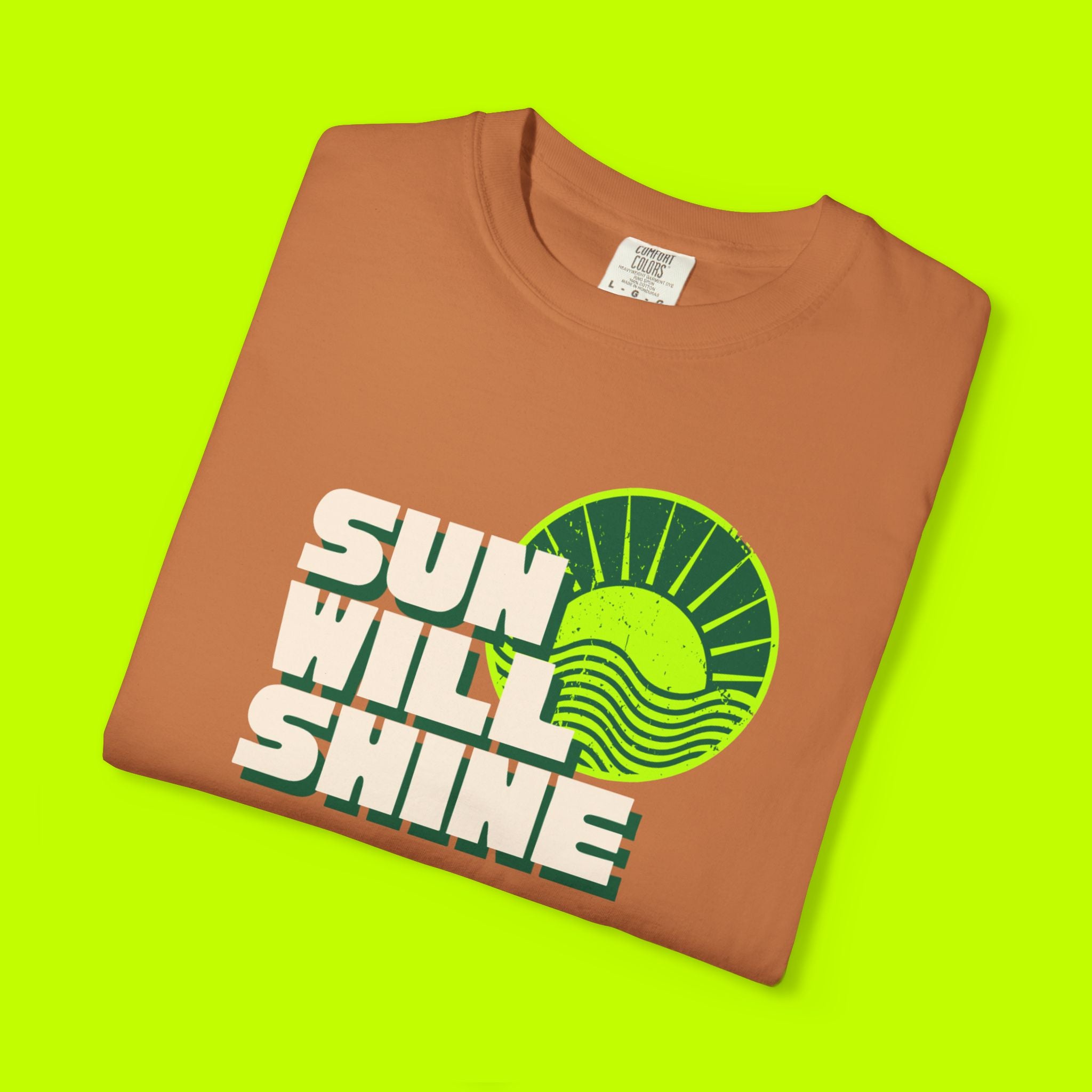 Vintage Style, Graphic Tee, Sun Will Shine T-shirt