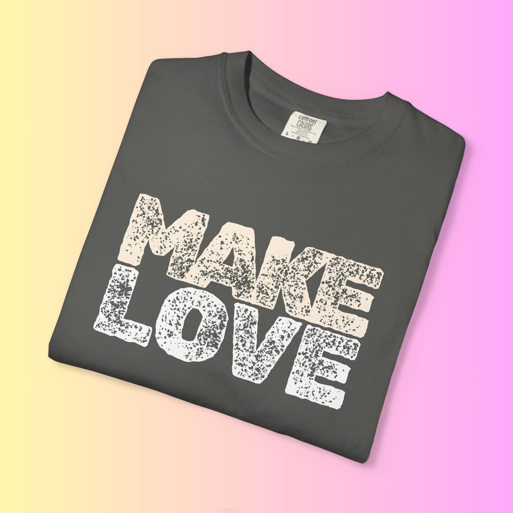 Make Love Not War Tee — Vintage Style Peace Graphic Tee