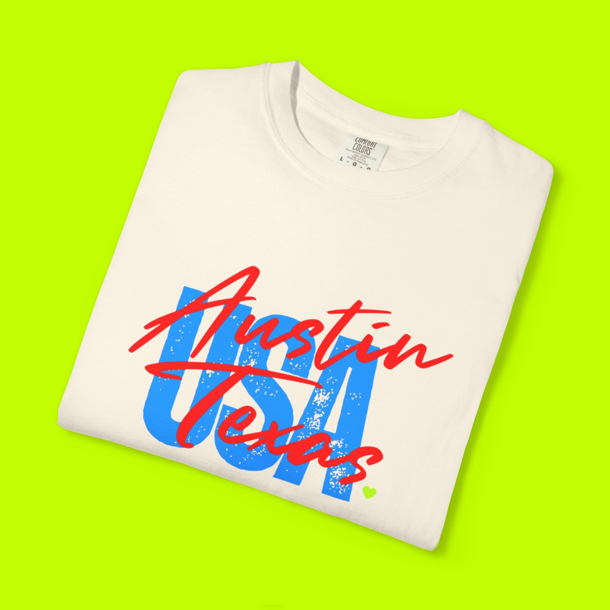 Vintage Style, Graphic Tee, Austin T-shirt