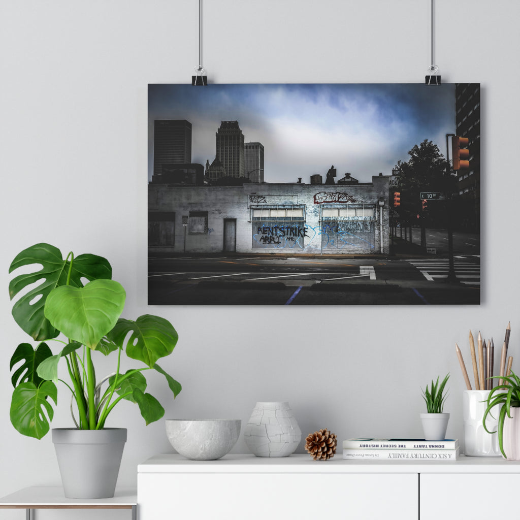 Tulsa Rent Strike 2020, Giclee Art Print-Art By Jennifer Cummins