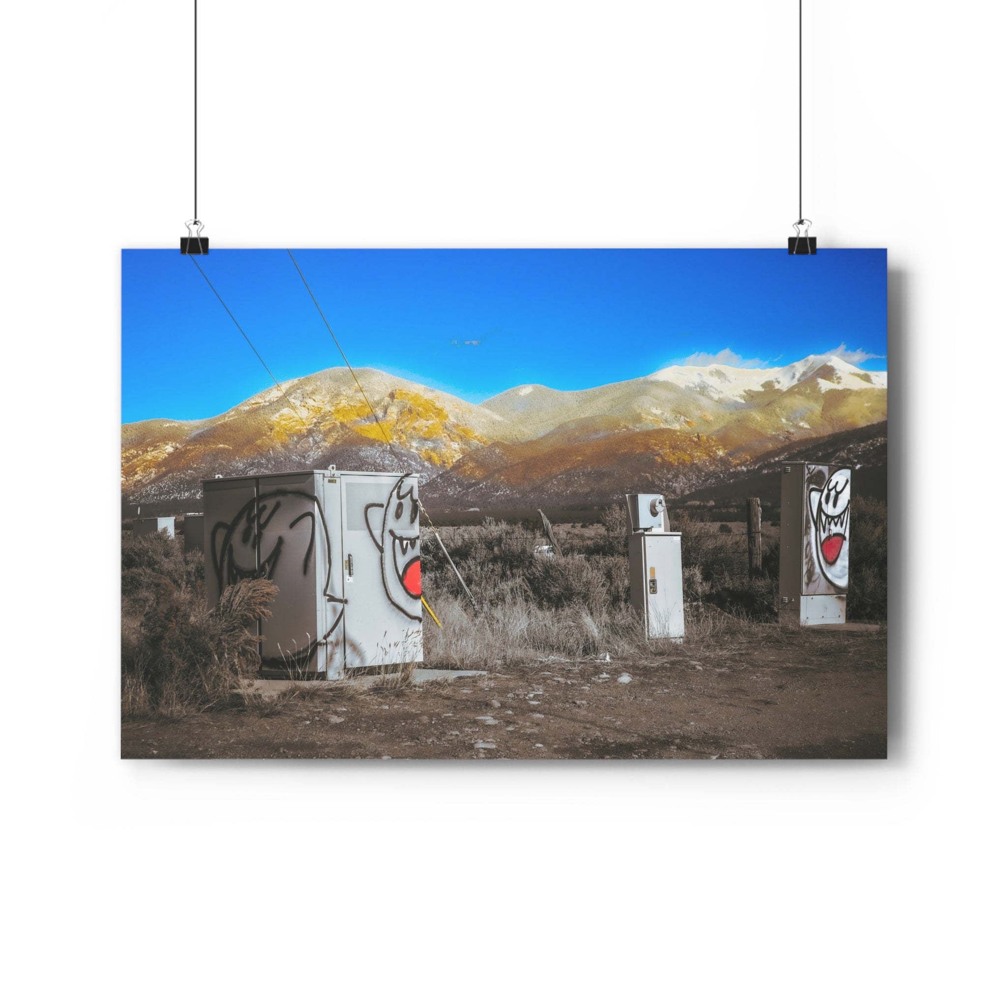Ghost Mountain- Giclee Art Print- Art by Jennifer Cummins