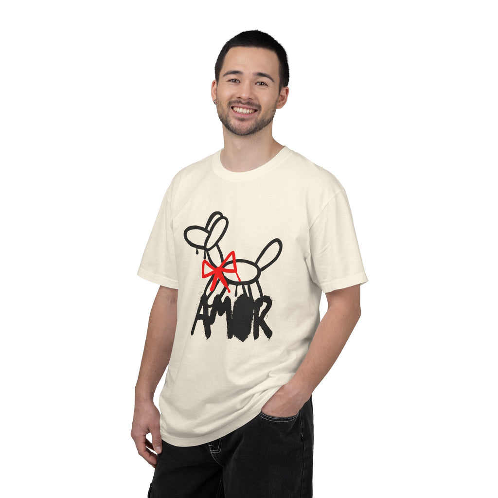 Modern Vintage Style, GraphicTee,  Balloon Dog T-shirt