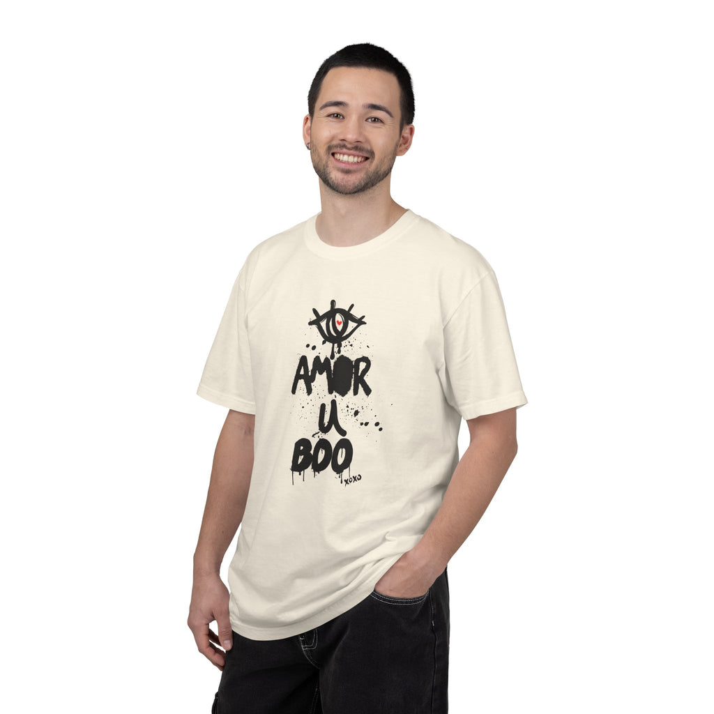 Modern Vintage Style, GraphicTee, I Amor U Boo T-shirt