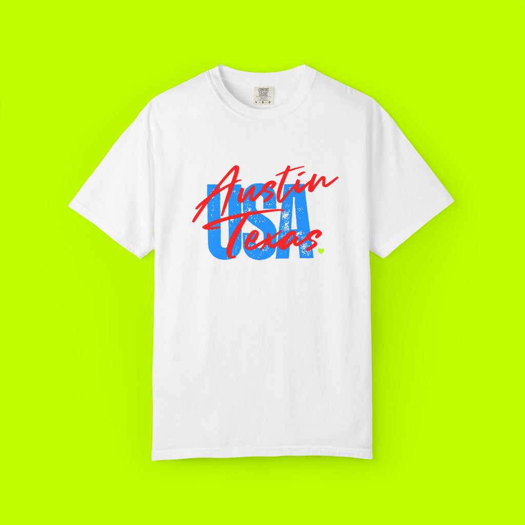 Vintage Style, Graphic Tee, Austin T-shirt