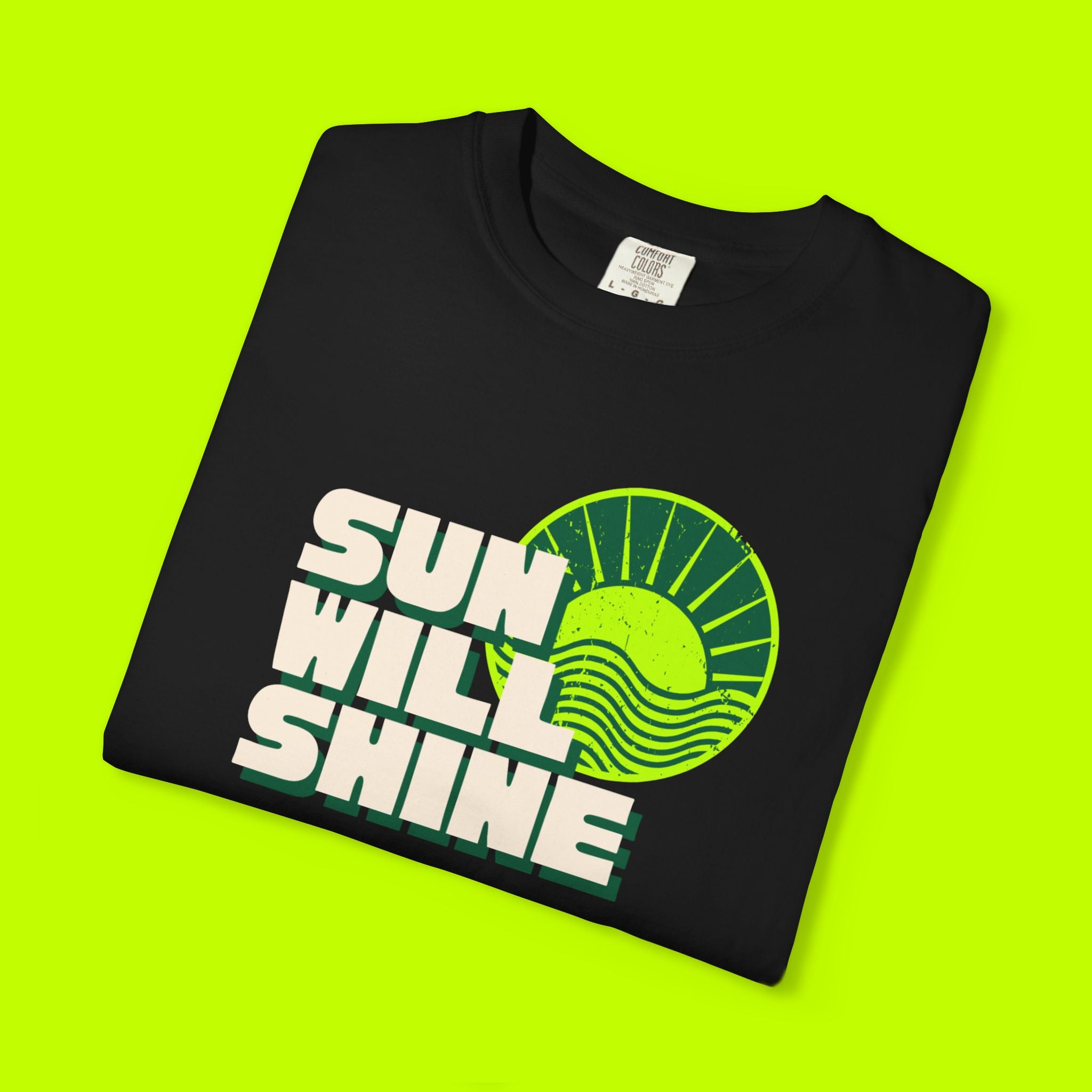 Vintage Style, Graphic Tee, Sun Will Shine T-shirt