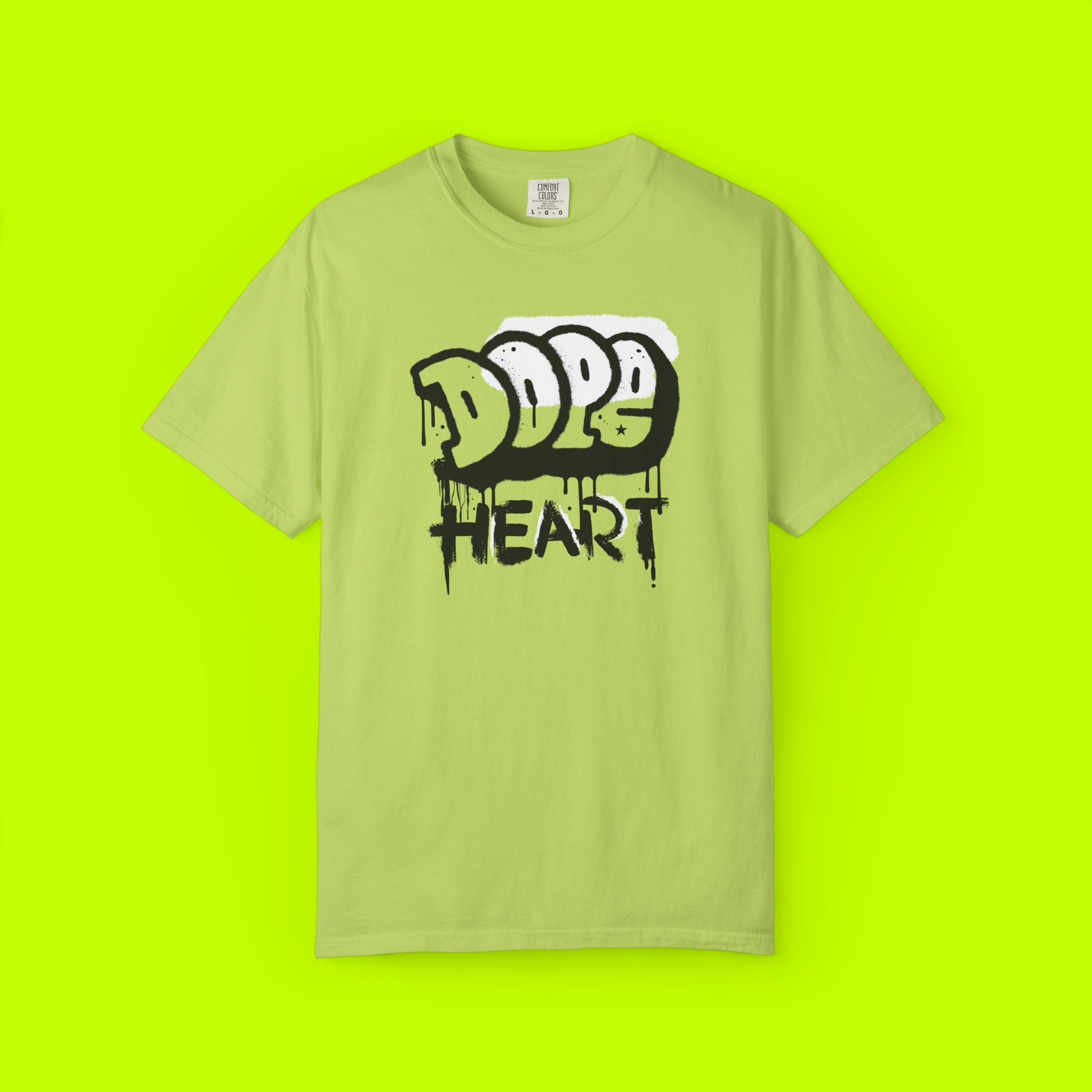 Modern Vintage Style, GraphicTee, Dope Heart T-shirt