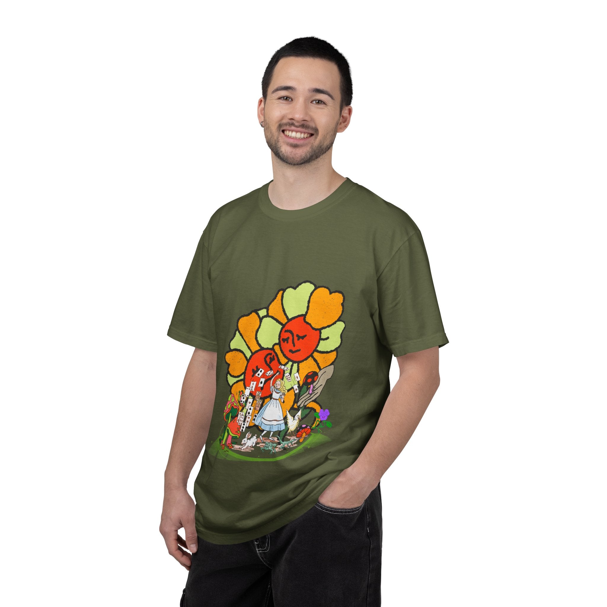 Alice  in a Porthole T-shirt