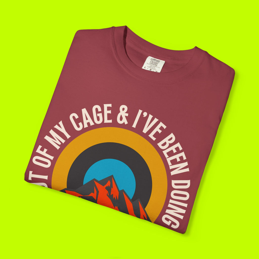 Vintage Style Band Tee, Coming Out Of My Cage