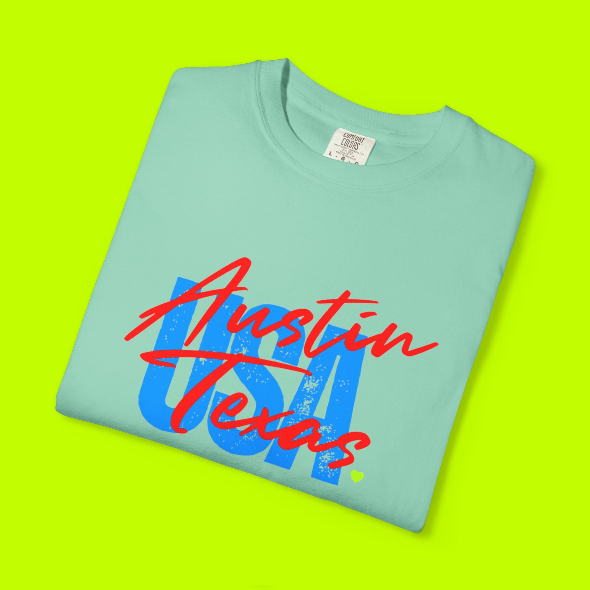 Vintage Style, Graphic Tee, Austin T-shirt
