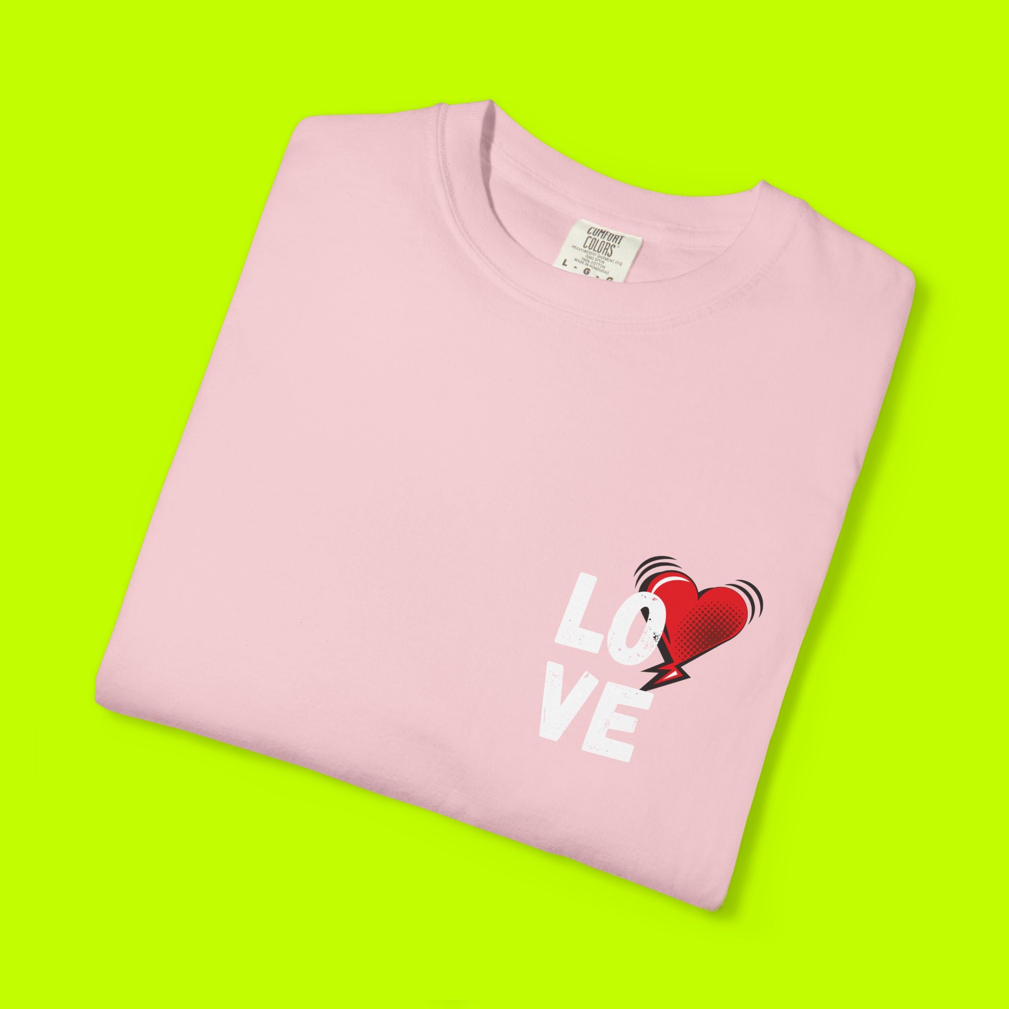 Pop Art Love Vintage Style T-shirt