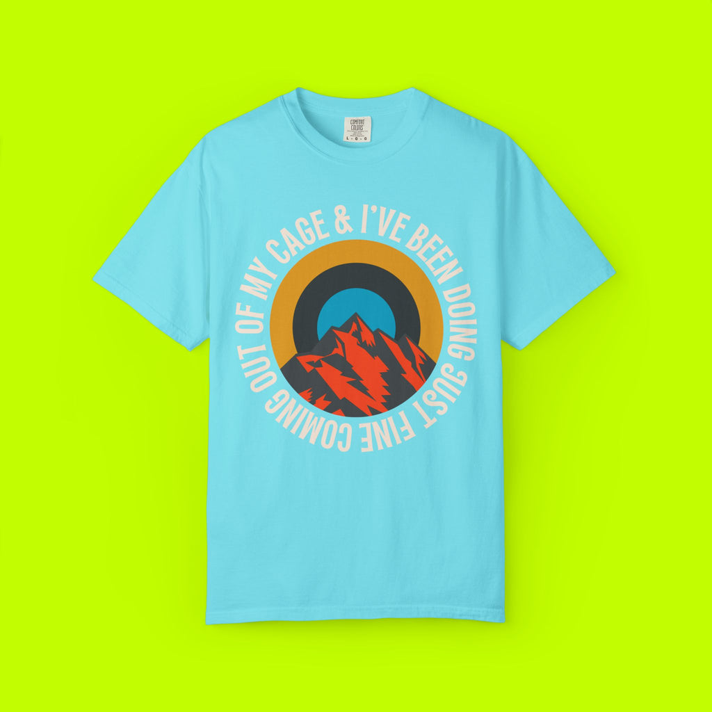 Vintage Style Band Tee, Coming Out Of My Cage