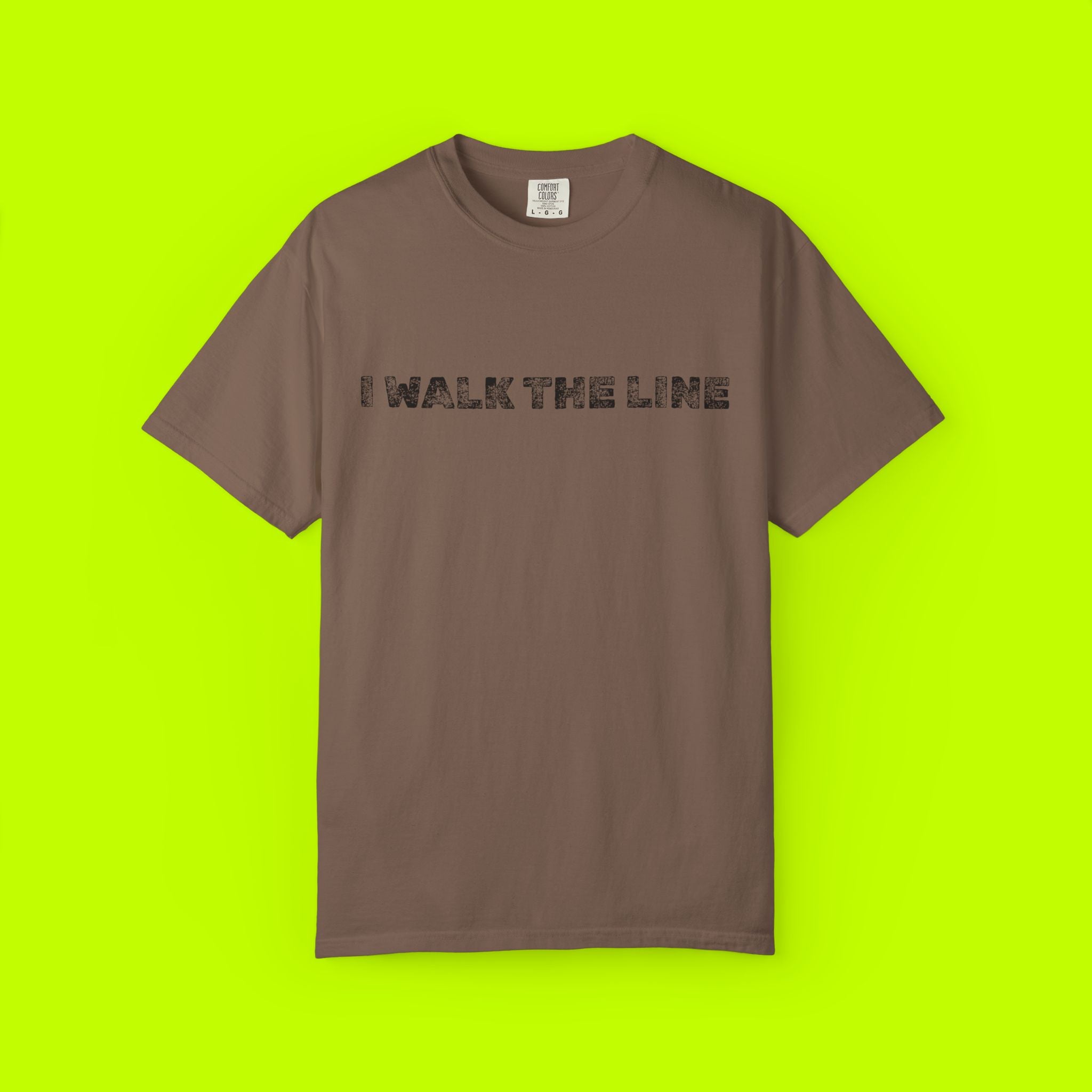 I Walk the Line Tee, Vintage Style