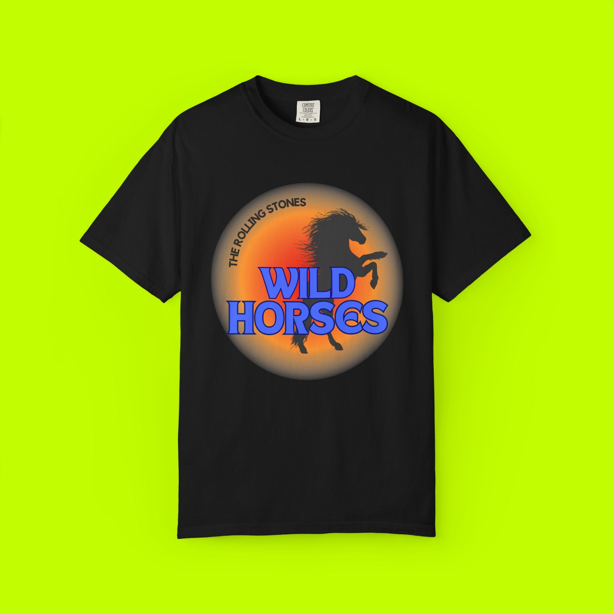 Modern Vintage Style, Wild Horses, Graphic Tee
