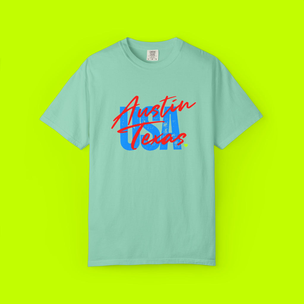 Vintage Style, Graphic Tee, Austin T-shirt