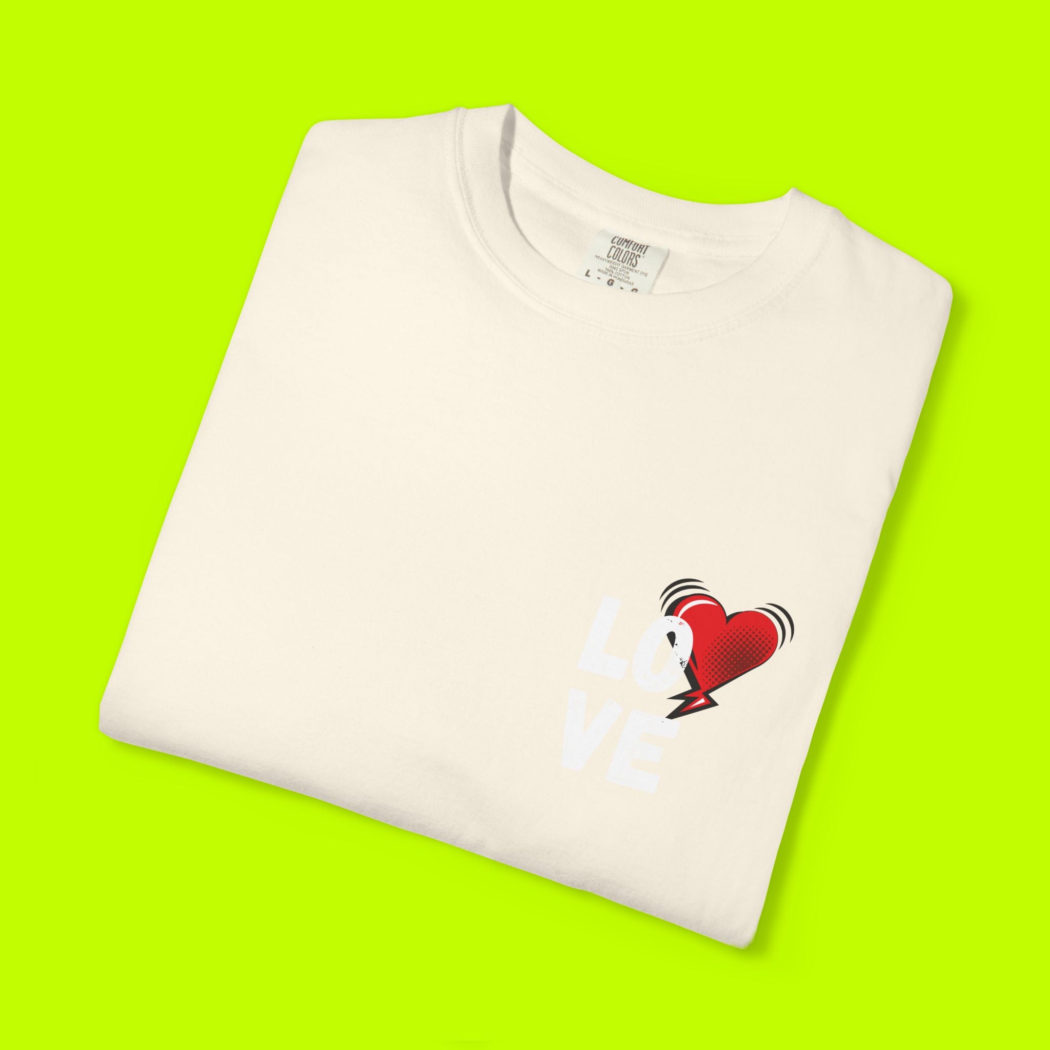 Pop Art Love Vintage Style T-shirt