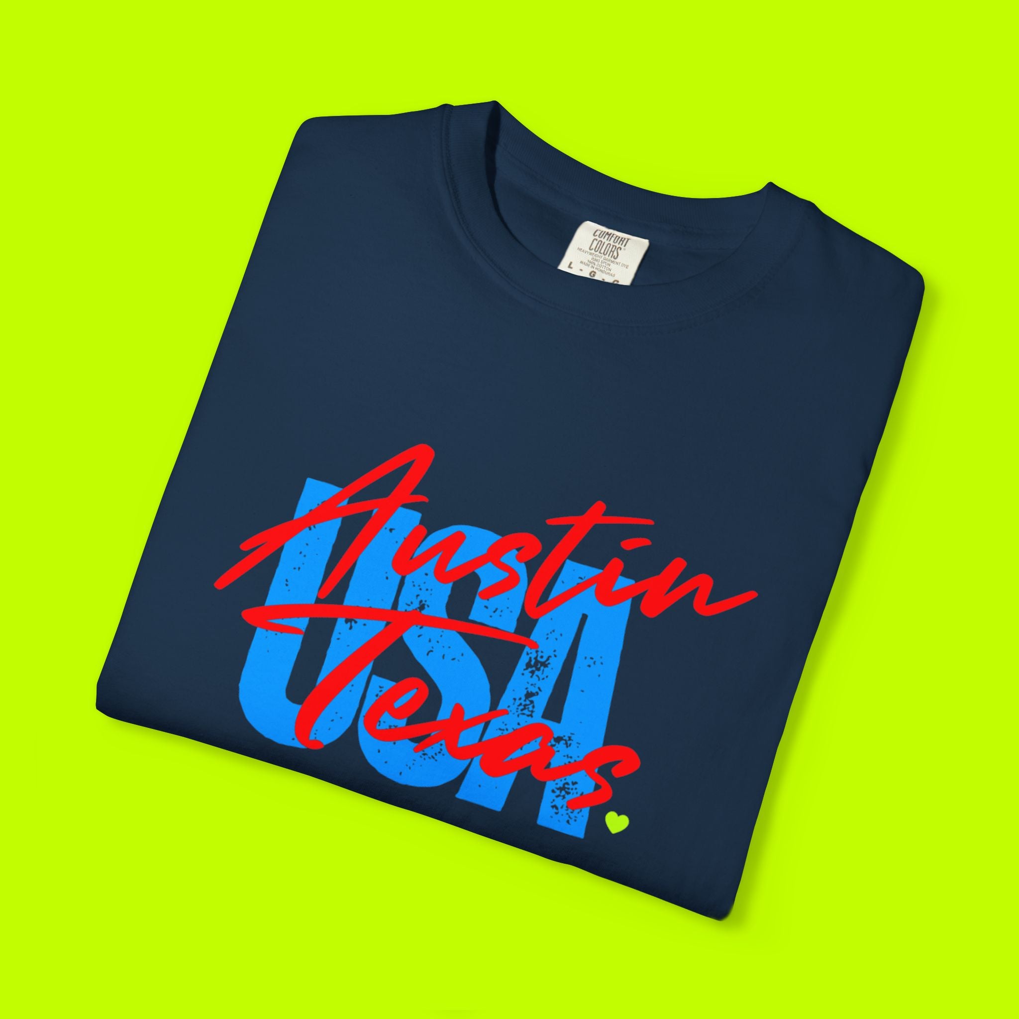 Vintage Style, Graphic Tee, Austin T-shirt