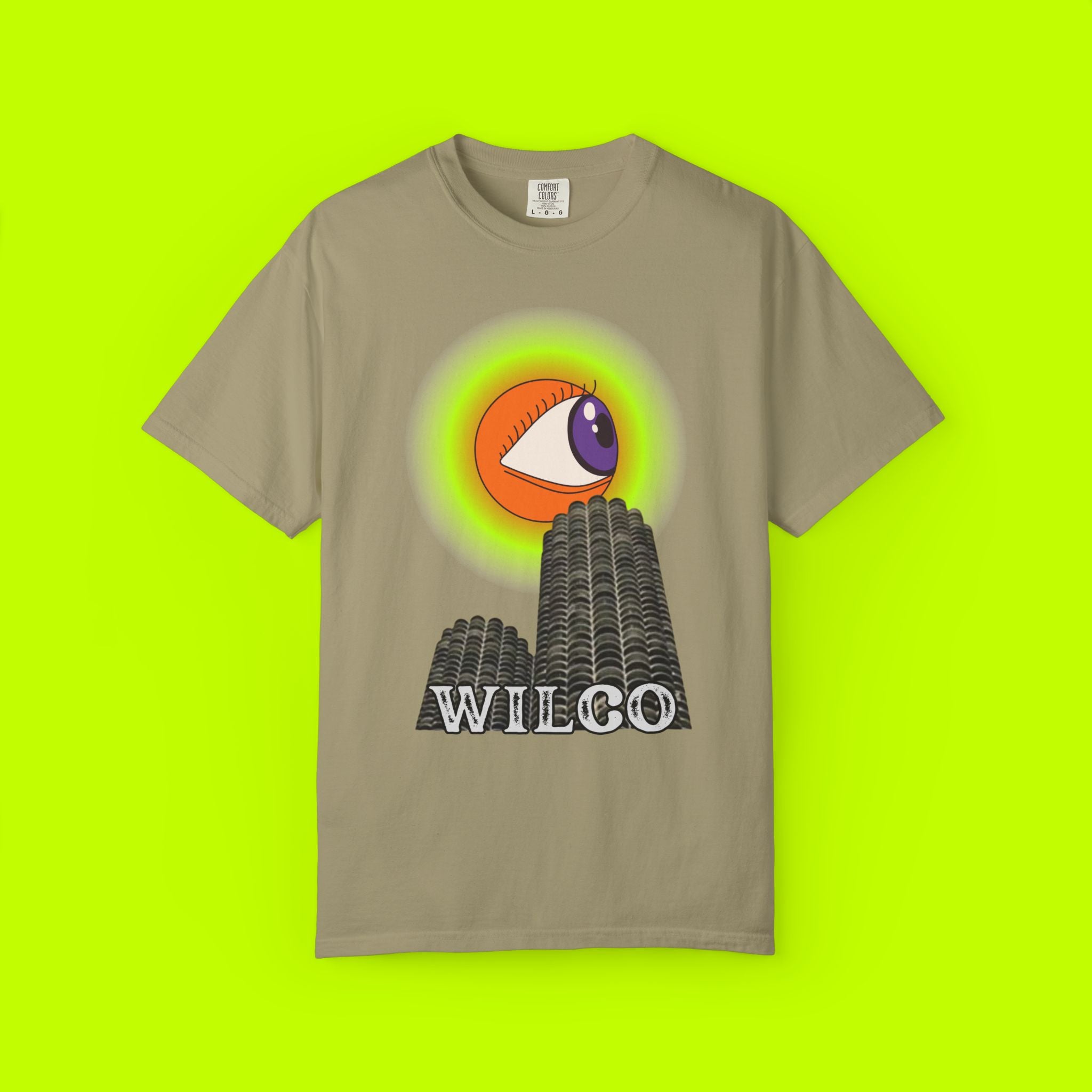 Modern Vintage Style Wilco T-shirt