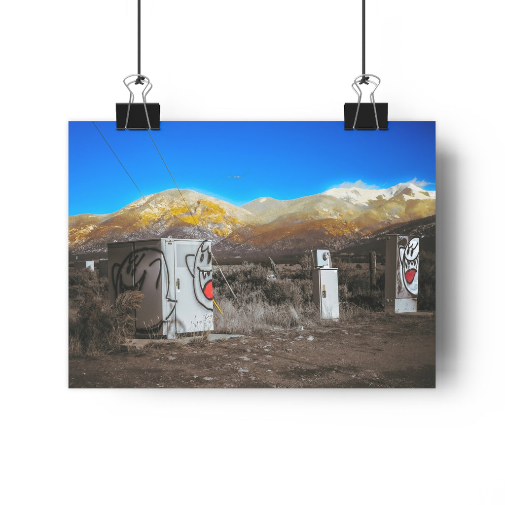 Ghost Mountain- Giclee Art Print- Art by Jennifer Cummins
