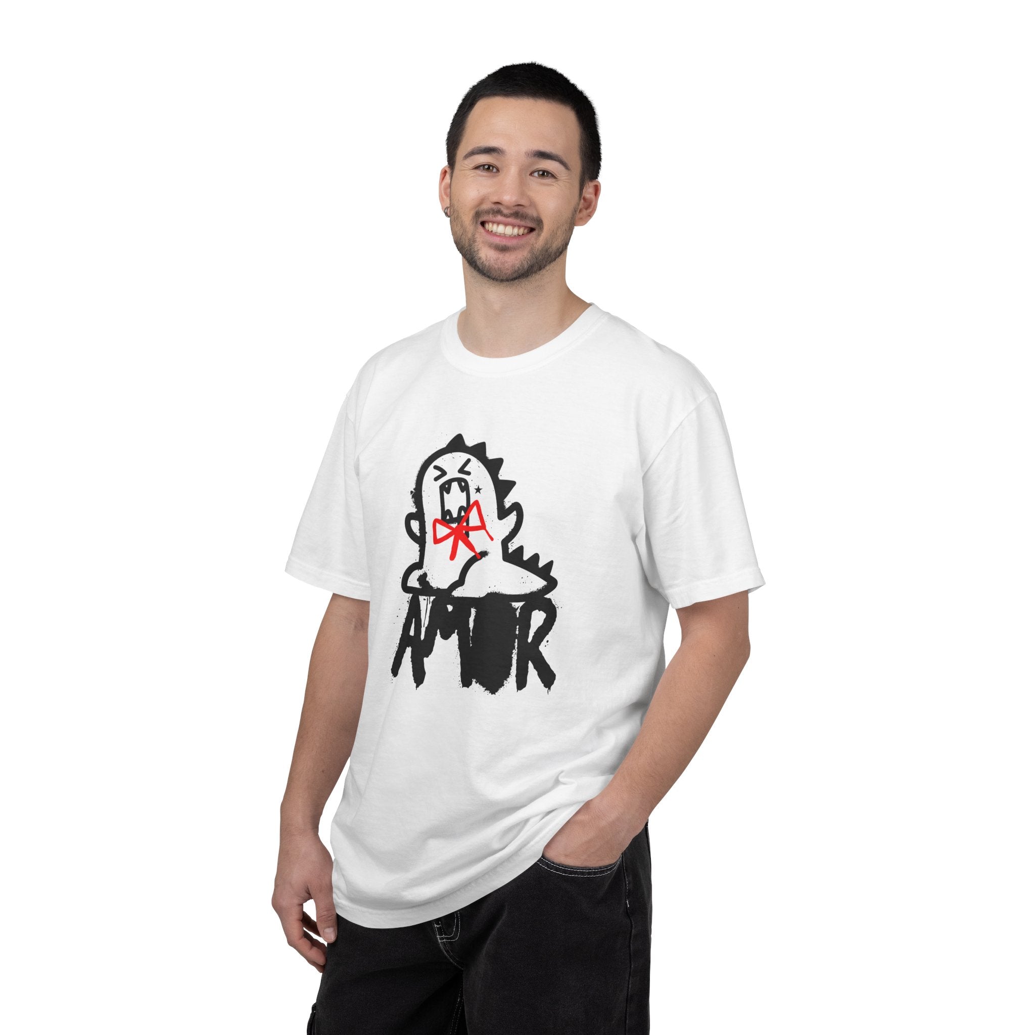 Modern Vintage Style, GraphicTee, Amor Dino T-shirt