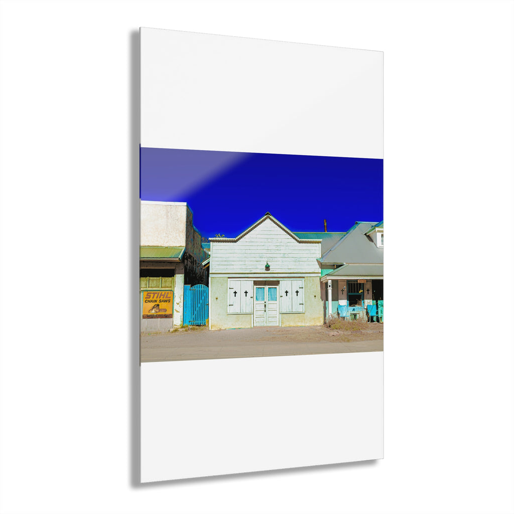 Acrylic Print - Vintage shopfront Photo (French Cleat Hanging)