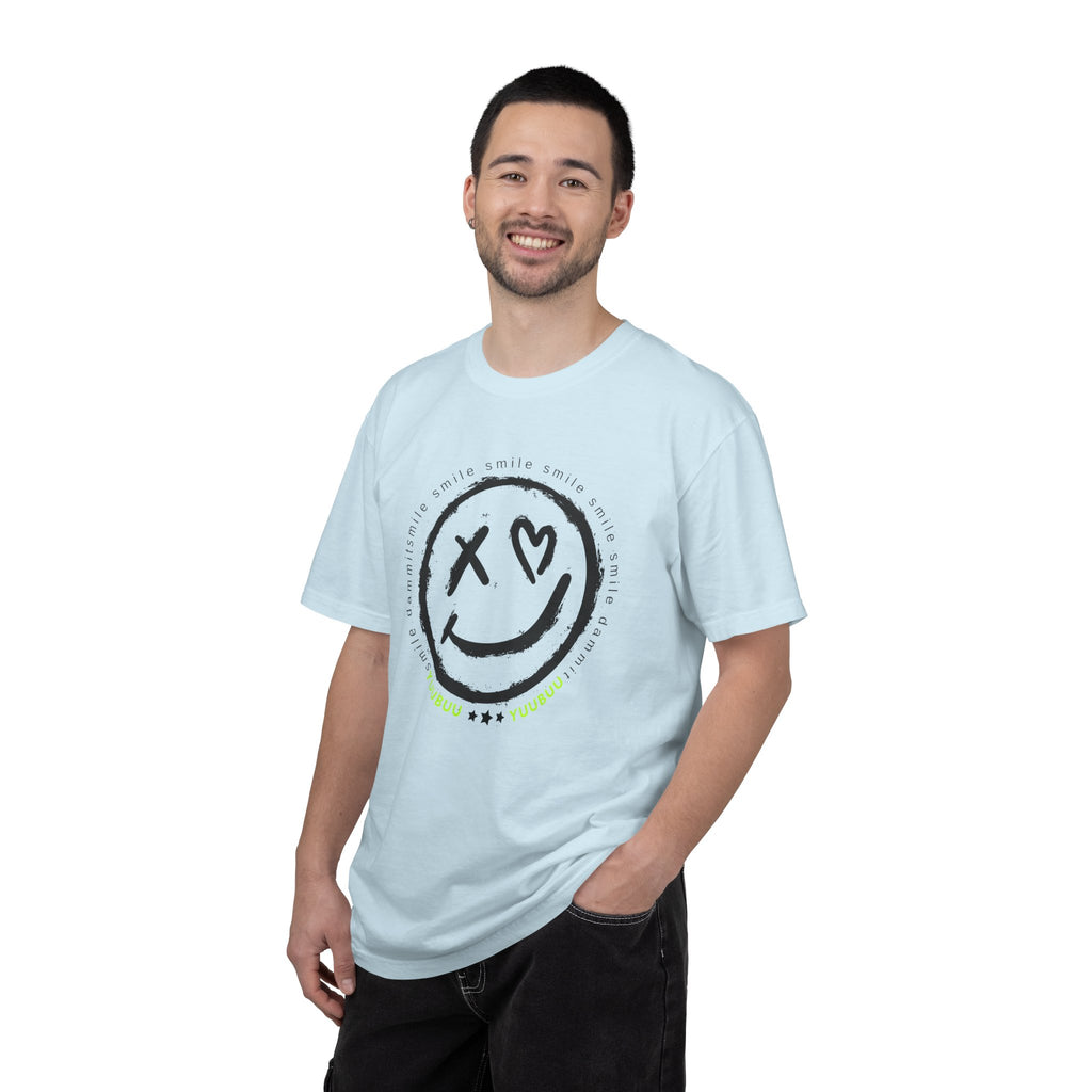 Vintage Style, Smiley Face, Smile Dammit Tshirt