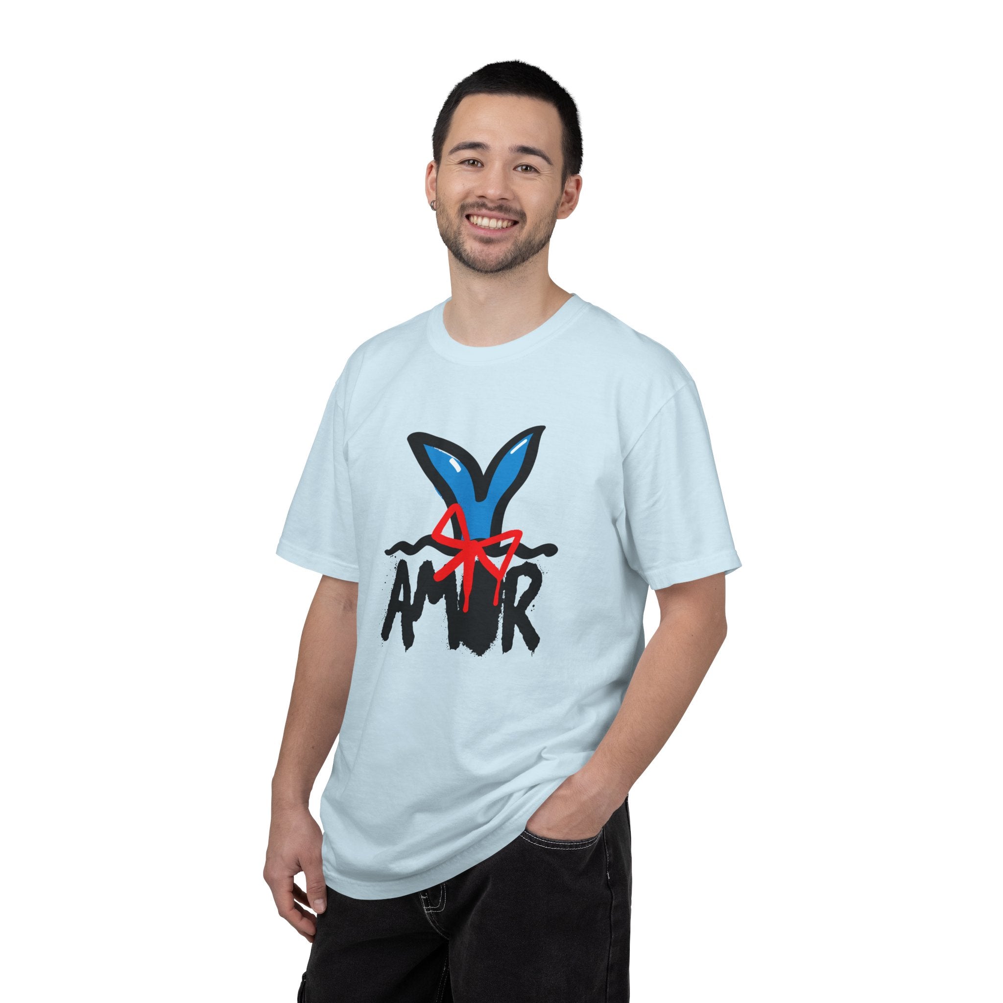 Modern Vintage Style, GraphicTee, Teddy Bear Amor T-shirt