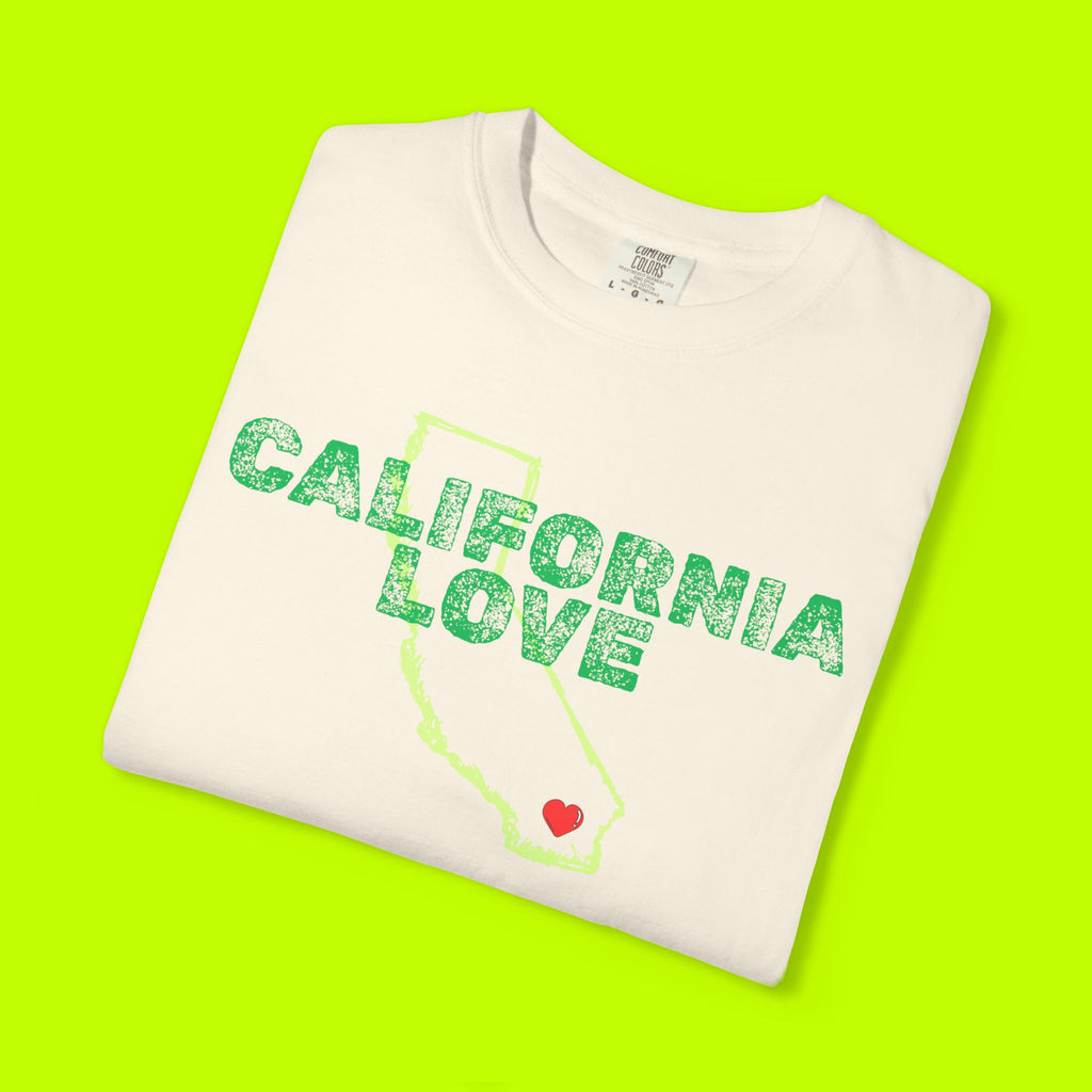 California Love Unisex T-Shirt, Casual Summer Tee, Gift for Californians, Travel Shirt, Retro Vibe Apparel, Beachwear