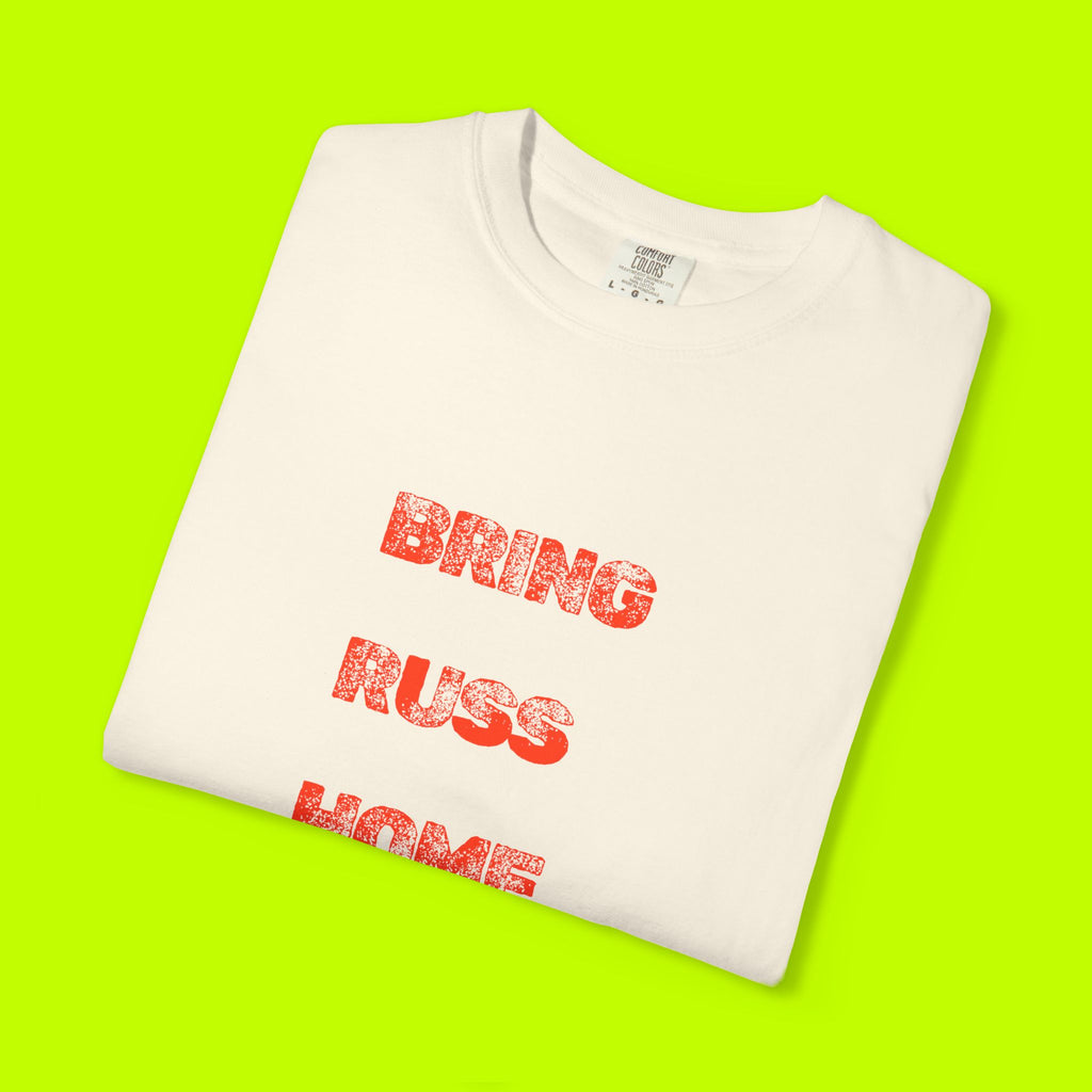 Bring Russ Home T-Shirt, Unisex Tee, Casual Wear, Gift for Sports Fans, Summer Essential, Homecoming Apparel