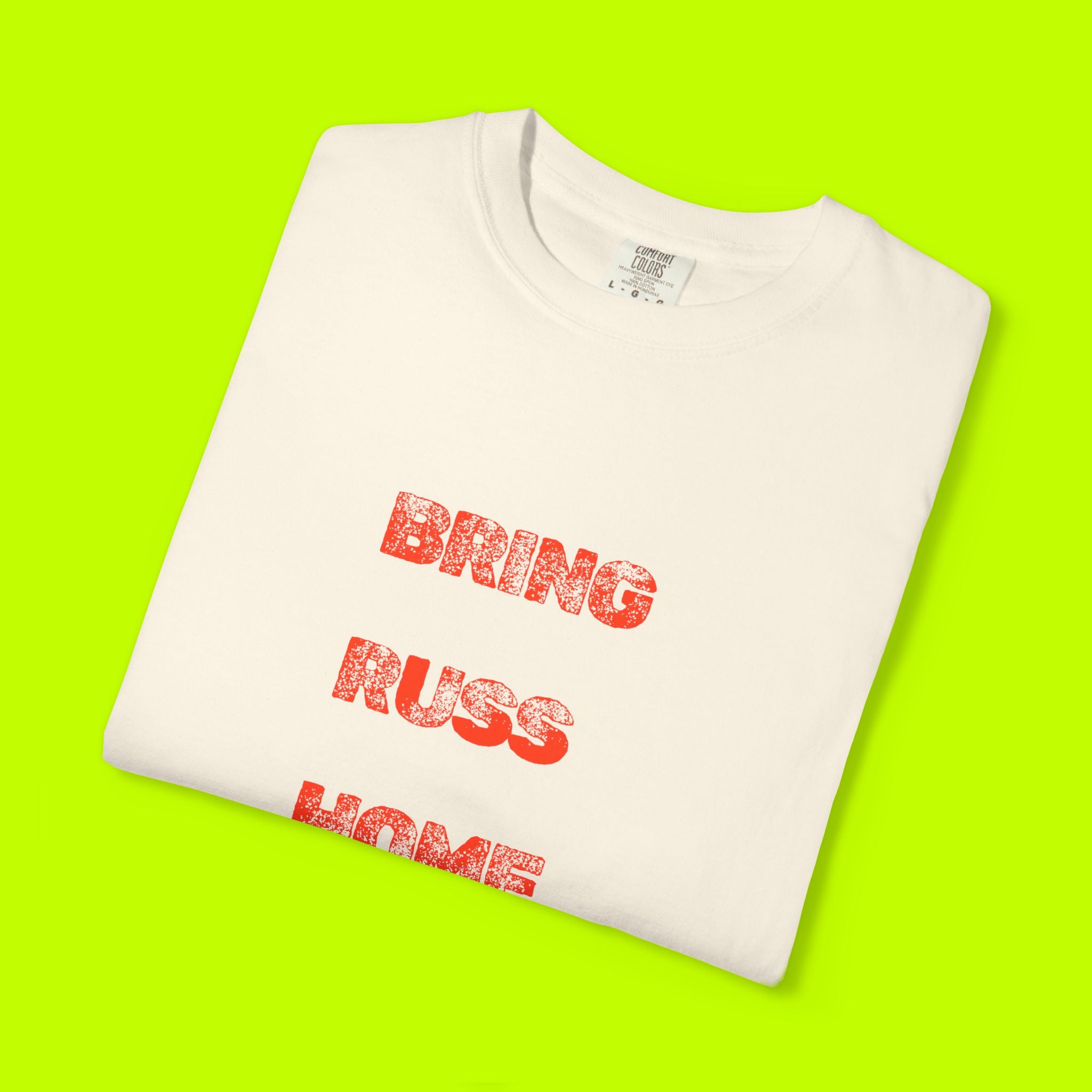 Bring Russ Home T-Shirt, Unisex Tee, Casual Wear, Gift for Sports Fans, Summer Essential, Homecoming Apparel