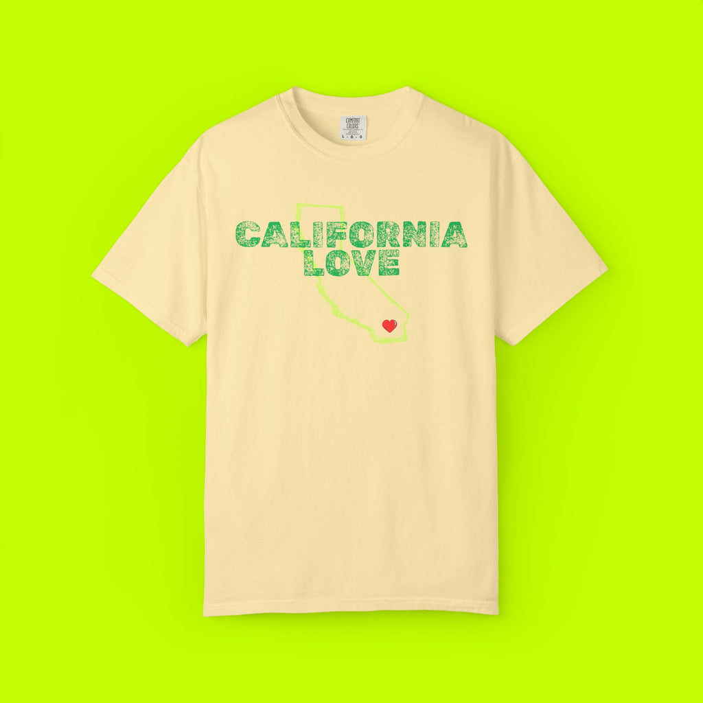 California Love Unisex T-Shirt, Casual Summer Tee, Gift for Californians, Travel Shirt, Retro Vibe Apparel, Beachwear