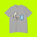 Soft, Vintage Style,  Monster T-shirt, Halloween Graphic Tee, USA-Made, Unisex Short-Sleeve, Jersey T-Shirt