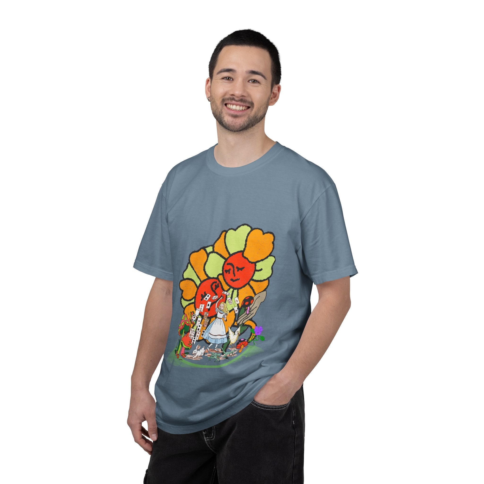 Alice  in a Porthole T-shirt