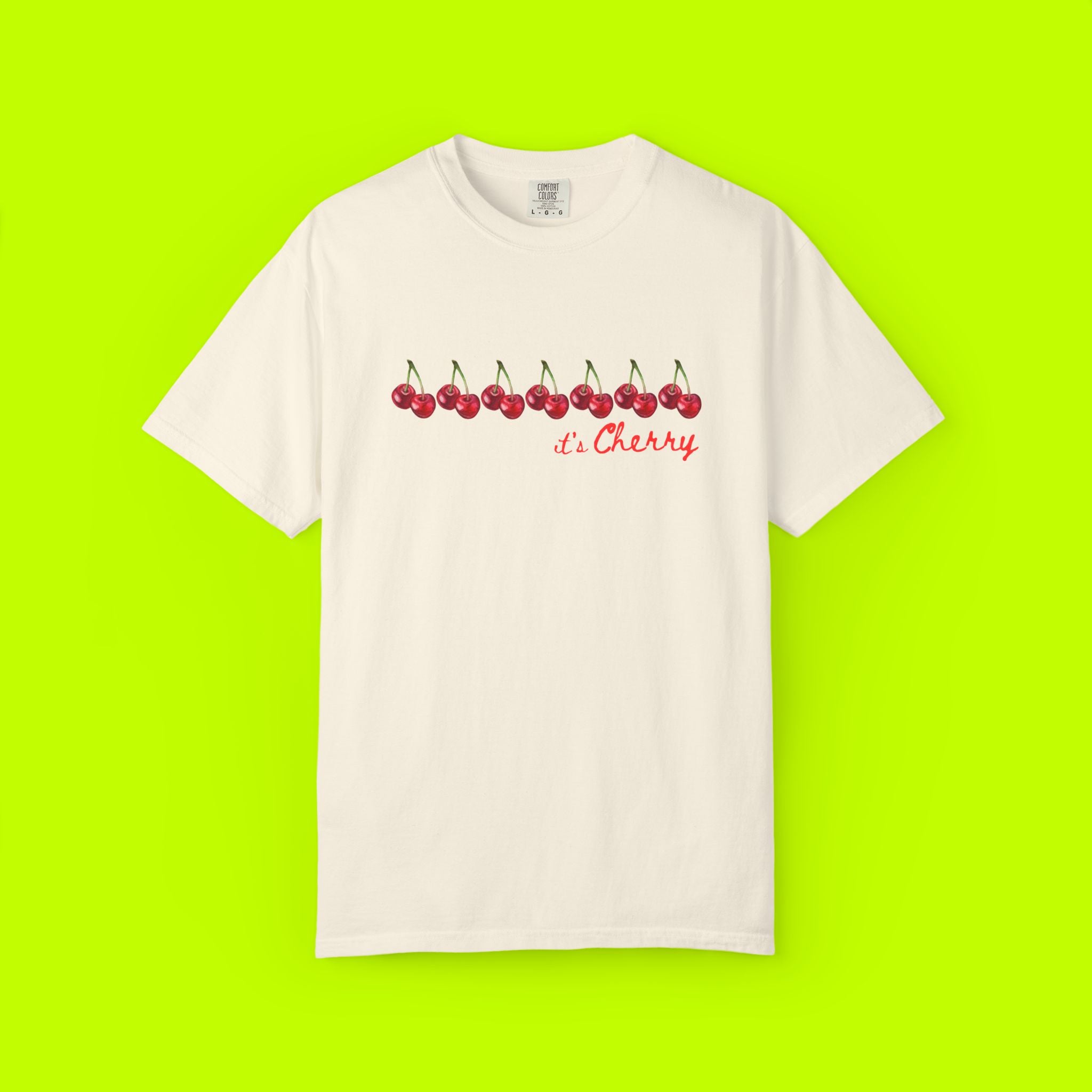Modern Vintage Style, Cherry t-shirt