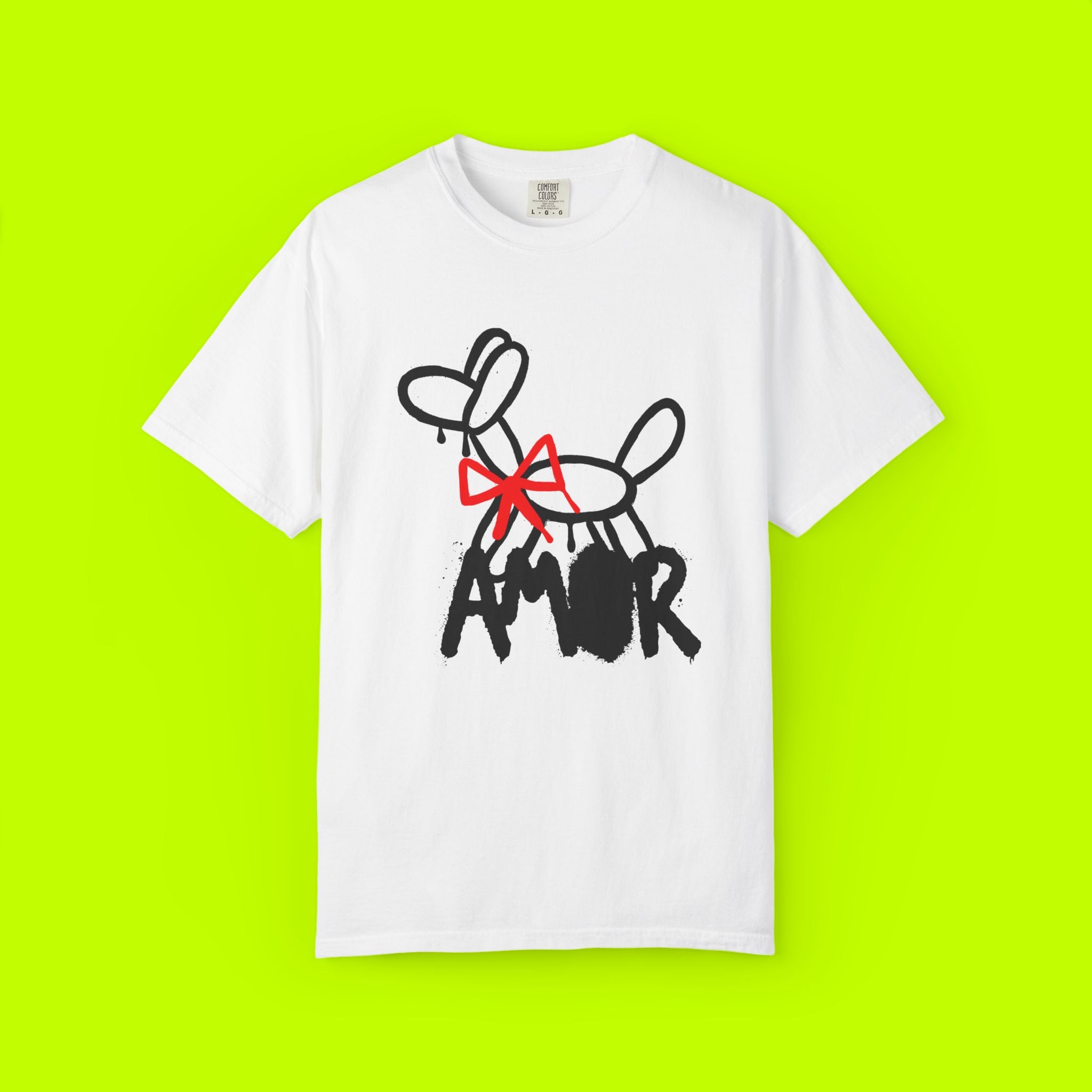 Modern Vintage Style, GraphicTee,  Balloon Dog T-shirt