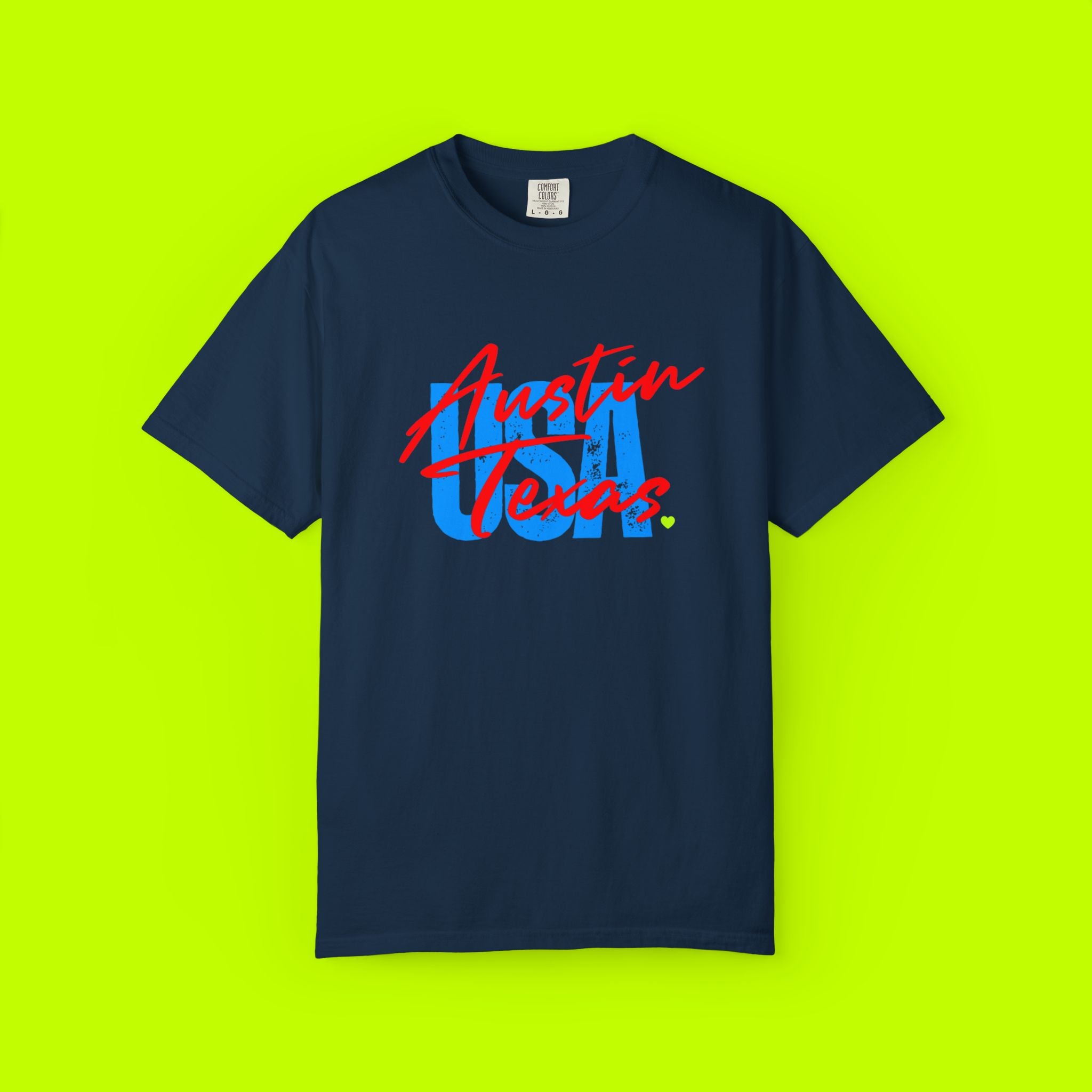 Vintage Style, Graphic Tee, Austin T-shirt