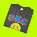 Smiley Face Unisex T-shirt, Vintage Style Shirt, OKC Tee, Casual Summer Wear, Gift for Friends, Retro Apparel