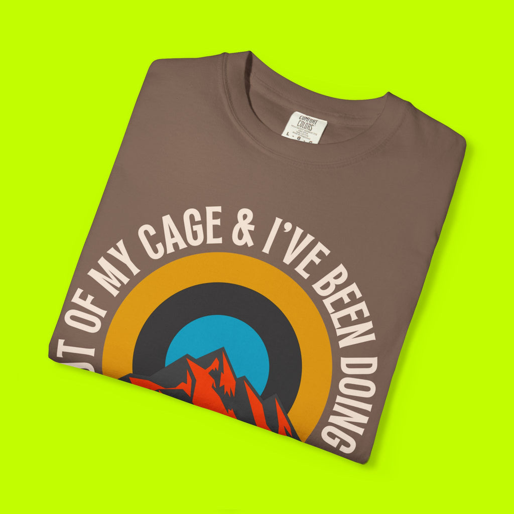 Vintage Style Band Tee, Coming Out Of My Cage