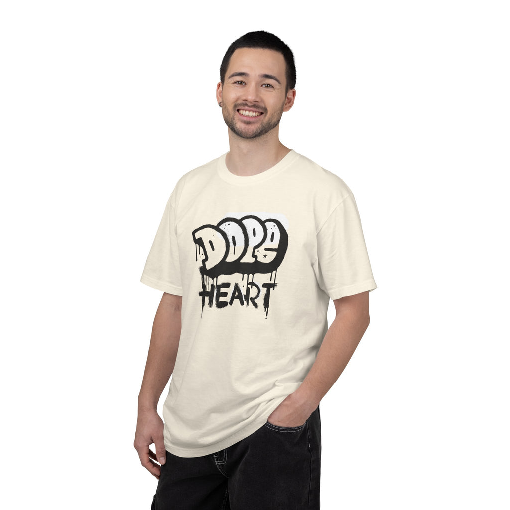 Modern Vintage Style, GraphicTee, Dope Heart T-shirt