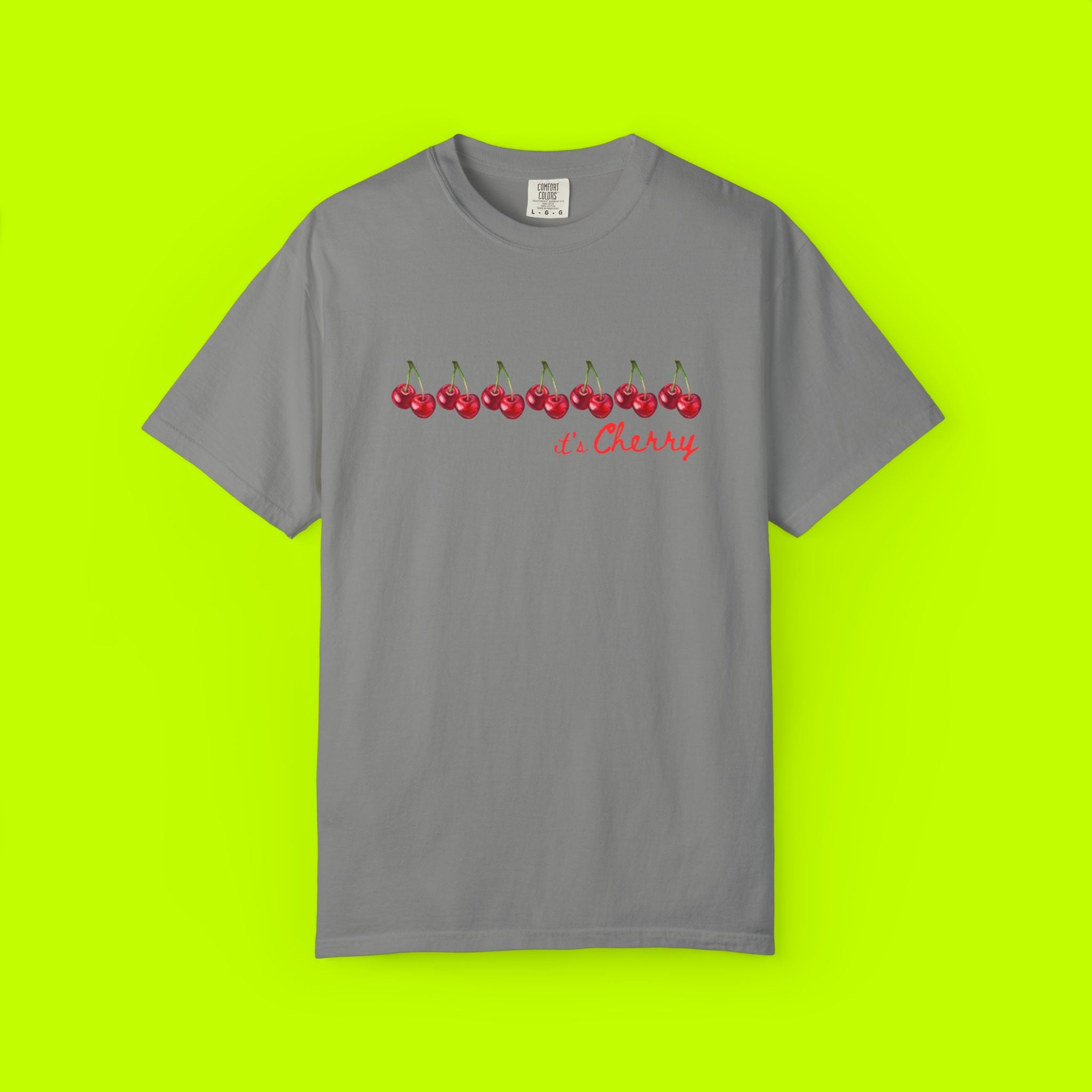 Modern Vintage Style, Cherry t-shirt