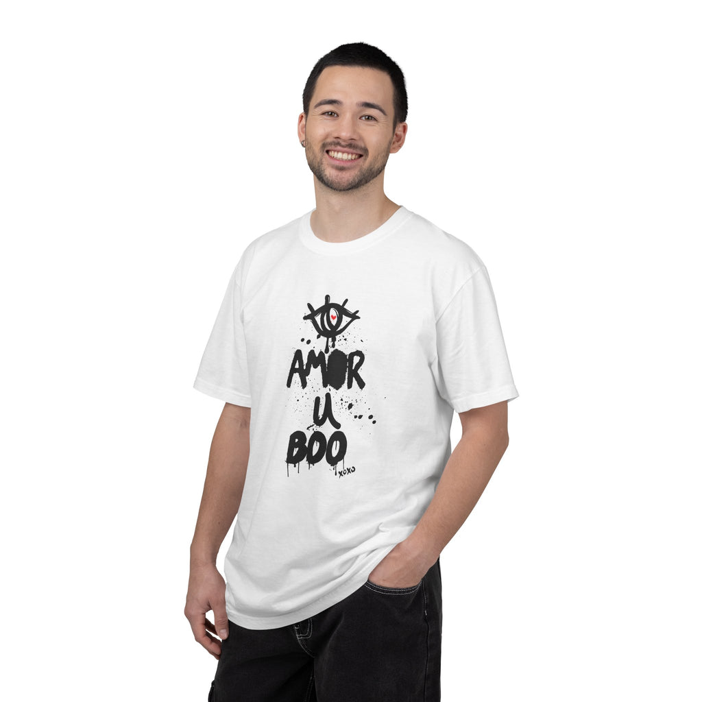 Modern Vintage Style, GraphicTee, I Amor U Boo T-shirt