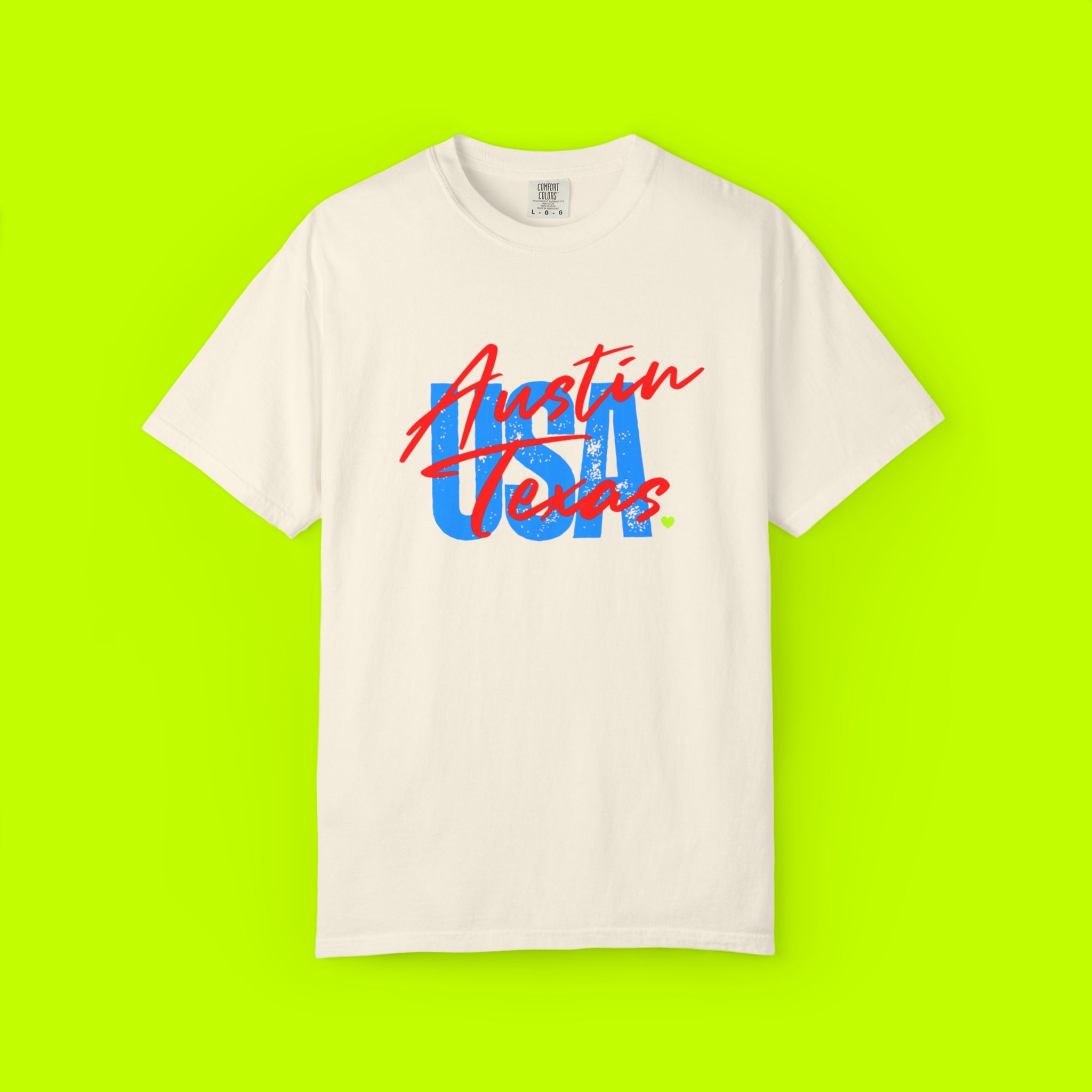 Vintage Style, Graphic Tee, Austin T-shirt