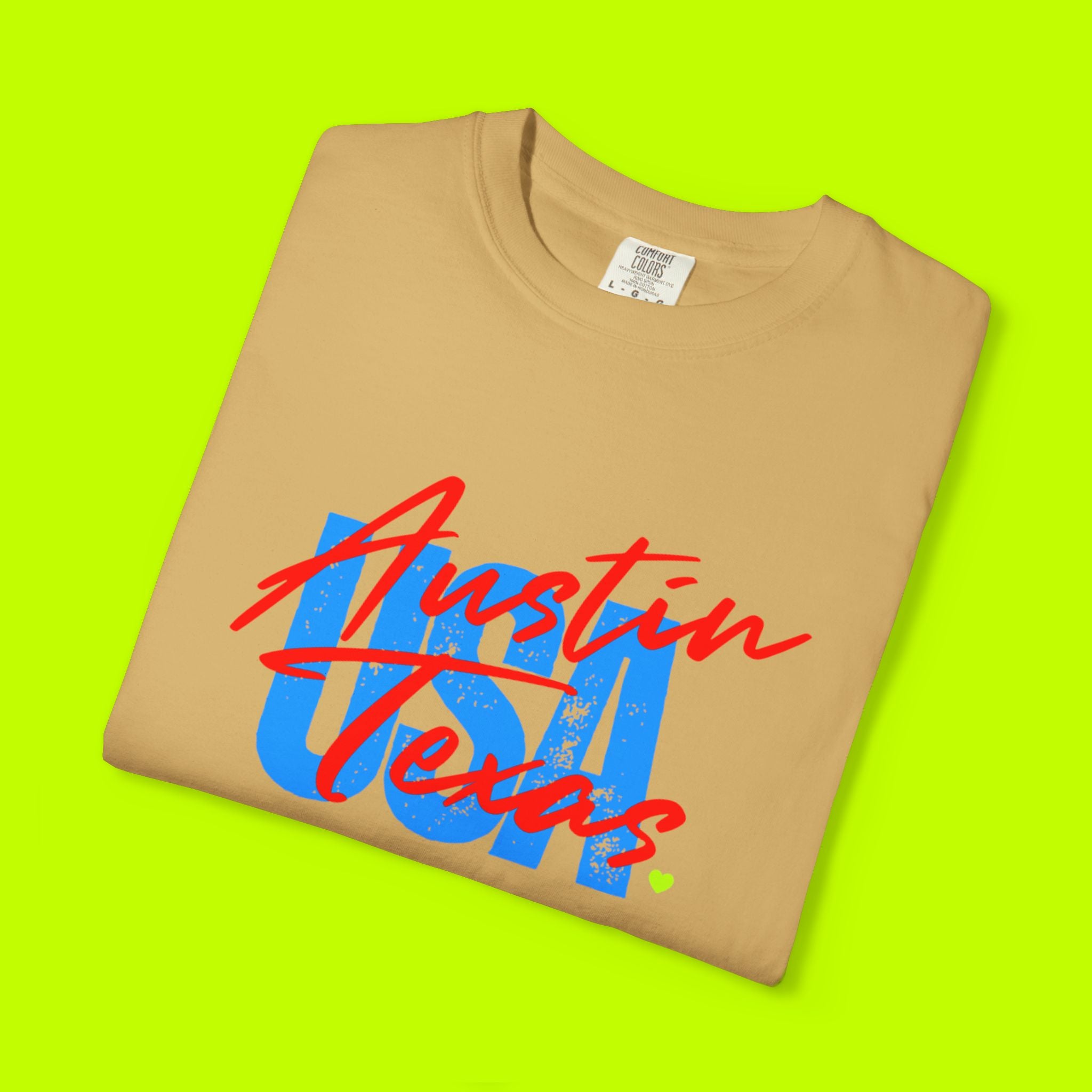 Vintage Style, Graphic Tee, Austin T-shirt