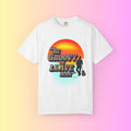 Vintage Style Tee, Be Groovy or Leave Man