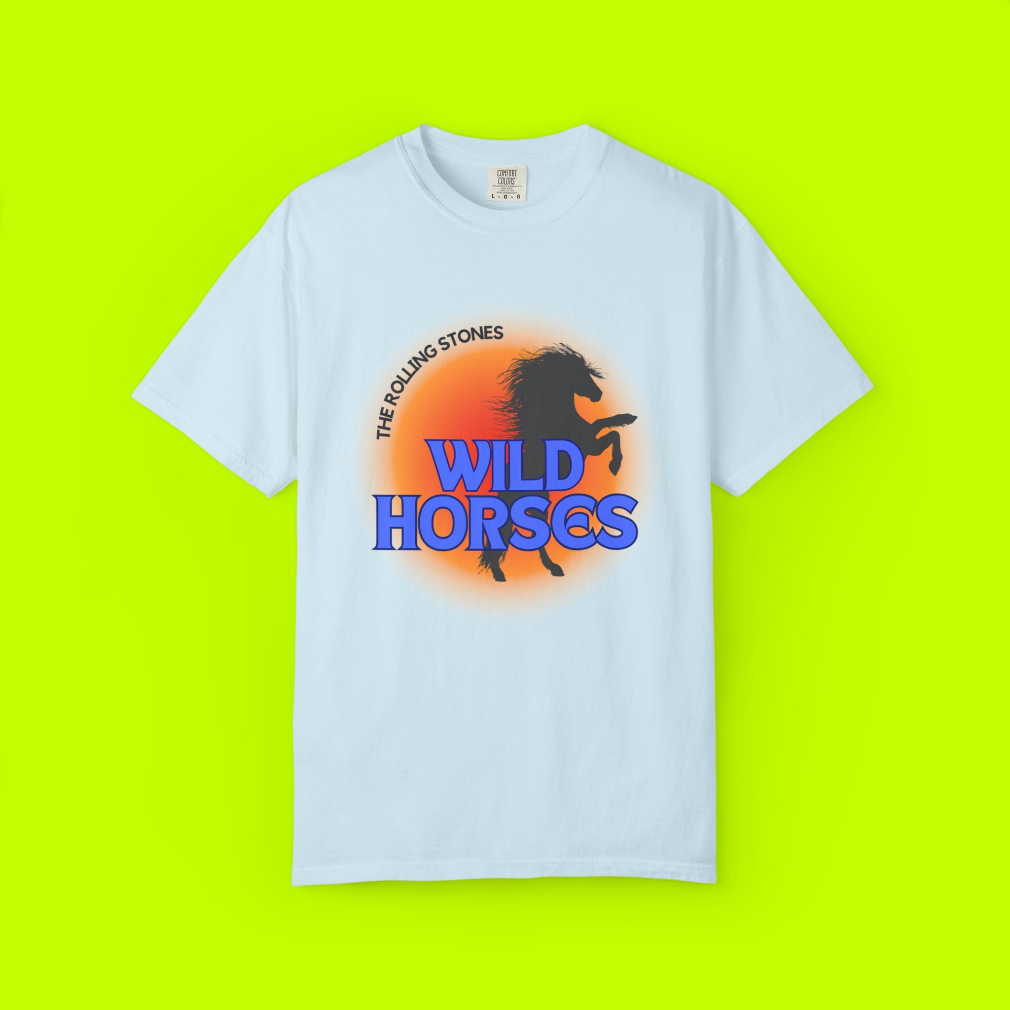 Modern Vintage Style, Wild Horses, Graphic Tee