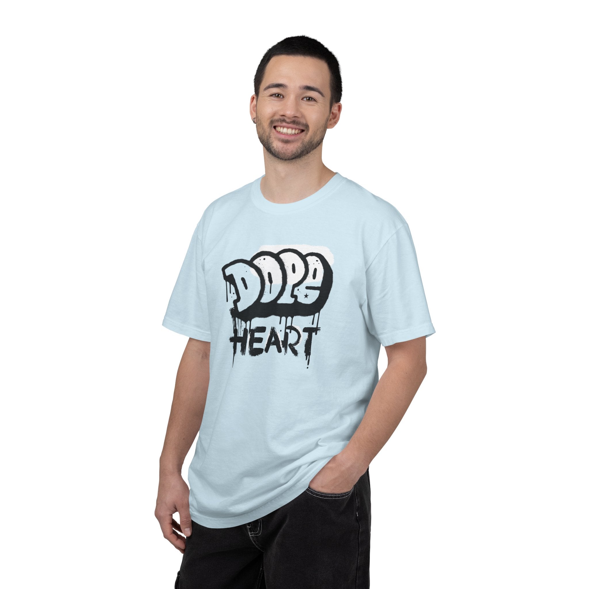 Modern Vintage Style, GraphicTee, Dope Heart T-shirt