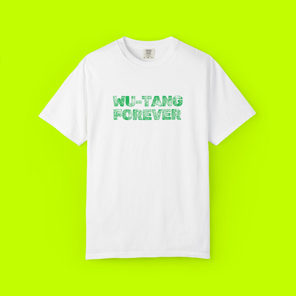 Wu-Tang Clan Vintage Style Music Lover Unisex Garment-Dyed T-shirt, Birthday Gift for Fans, Hip-Hop Festival Tee, 100% Cotton