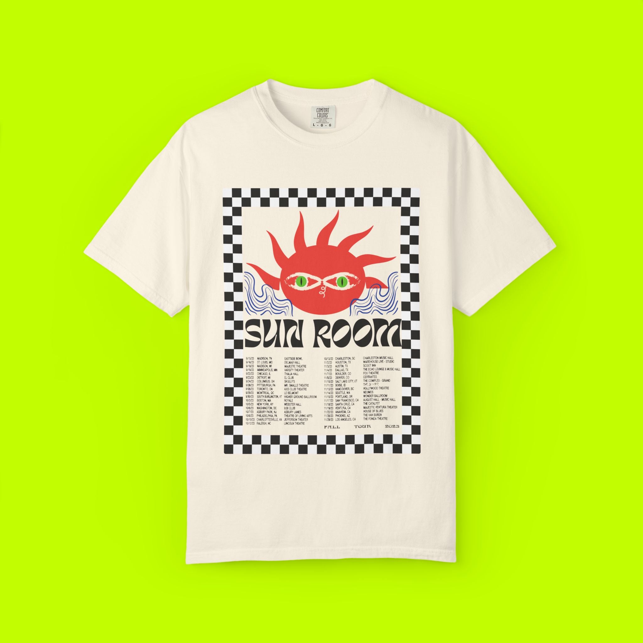 Sun Room Unisex T-Shirt | Retro Vibe Tee, Casual Summer Shirt, Gift for Music Lovers, Festival Wear, Graphic Tee