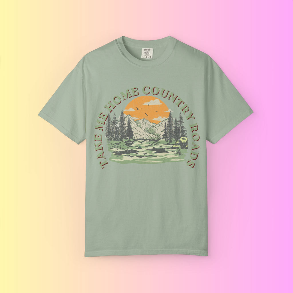 Take Me Home Country Road — Vintage Style Tee