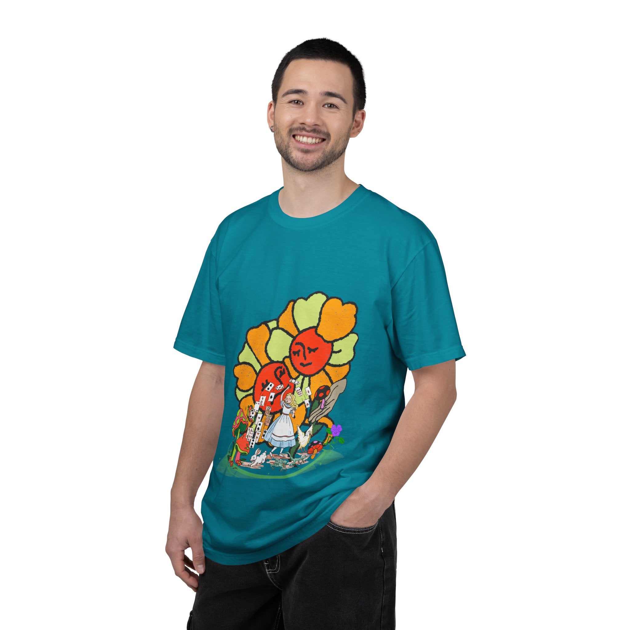 Alice  in a Porthole T-shirt